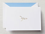 Crane Boxed Stationery Sets - Hand Engraved Dragonfly Note