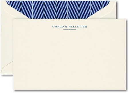Crane & Co. - Perfectly Personalized Flat Cards Crane & Co. - Perfectly Personalized Flat Cards