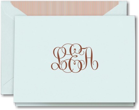 Crane & Co. - Perfectly Personalized Folded Notes Crane & Co. - Perfectly Personalized Folded Notes