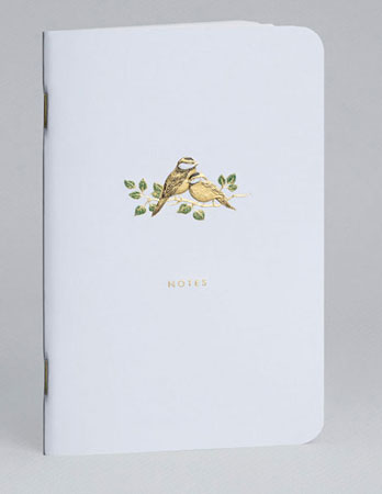 Non-Personalized Notebooks by Crane (Engraved Love Birds)
