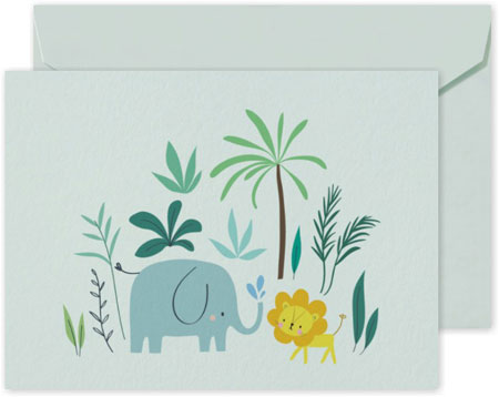 Boxed Thank You Notes by Crane (Elephant and Lion) Boxed Thank You Notes by Crane (Elephant and Lion)