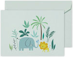 Boxed Thank You Notes by Crane (Elephant and Lion)