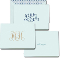 Crane & Co. - Perfectly Personalized Folded Notes (Beach Glass Note - 2022)