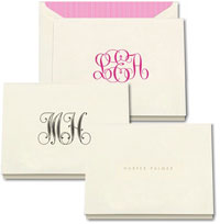 Crane & Co. - Perfectly Personalized Folded Notes (Folded Ecru Note - 2022)
