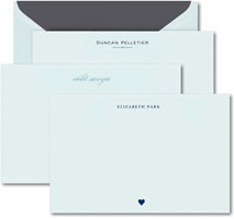 Crane & Co. - Perfectly Personalized Flat Cards (Beach Glass Card - 2022)