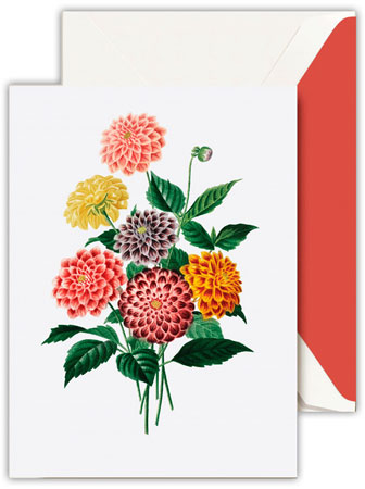 Boxed Thank You Notes by Crane (Modern Vintage Dahlia Bunch) Boxed Thank You Notes by Crane (Modern Vintage Dahlia Bunch)