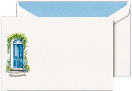 Boxed Correspondence Cards by Crane (Blue Door) Boxed Correspondence Cards by Crane (Blue Door)
