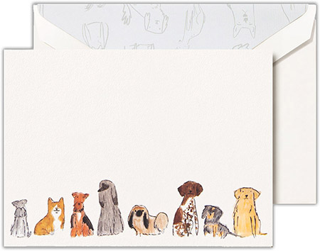 Boxed Folded Notes by Crane (Dogs Group) Boxed Folded Notes by Crane (Dogs Group)
