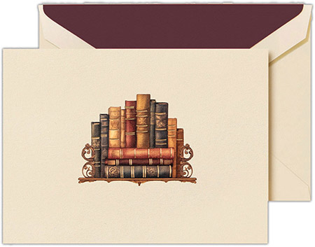 Boxed Folded Notes by Crane (Bookshelf Classics With Foil Accents) Boxed Folded Notes by Crane (Bookshelf Classics With Foil Accents)