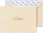 Boxed Folded Notes by Crane (Engraved Vintage Airplane)