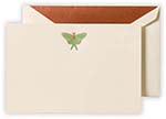 Boxed Correspondence Cards by Crane (Engraved Lunar Moth)
