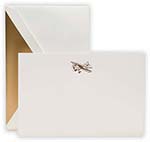 Boxed Correspondence Cards by Crane (Engraved Biplane)