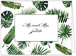 Stationery/Thank You Notes by Design by Laney - Tropical Leaf