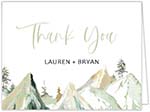 Stationery/Thank You Notes by Design by Laney - Mountaintop