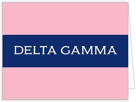 Sorority Stationery/Thank You Notes by Donovan Designs (Delta Gamma)