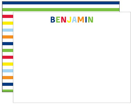 Stationery/Thank You Notes by Donovan Designs - Benjamin (Flat)