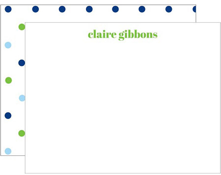 Stationery/Thank You Notes by Donovan Designs - Claire (Flat)