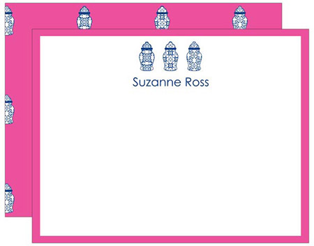 Stationery/Thank You Notes by Donovan Designs - Suzanne (Flat)