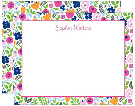 Stationery/Thank You Notes by Donovan Designs - Sophia (Flat)