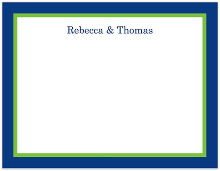 Stationery/Thank You Notes by Donovan Designs - Rebecca (Flat)