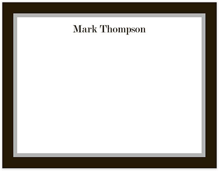 Stationery/Thank You Notes by Donovan Designs - Mark (Flat)