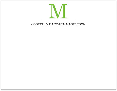 Stationery/Thank You Notes by Donovan Designs - Masterson (Flat)