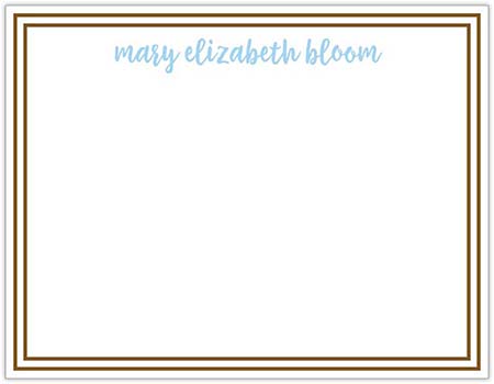 Stationery/Thank You Notes by Donovan Designs - Mary Elizabeth (Flat - 1 Sided)