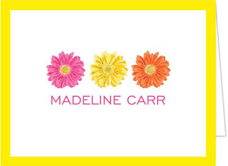 Stationery/Thank You Notes by Donovan Designs - Madeline (Folded)