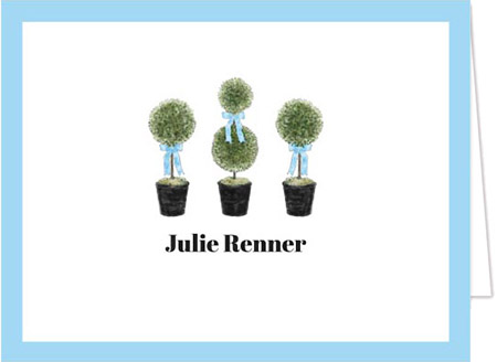 Stationery/Thank You Notes by Donovan Designs - Julie (Folded)