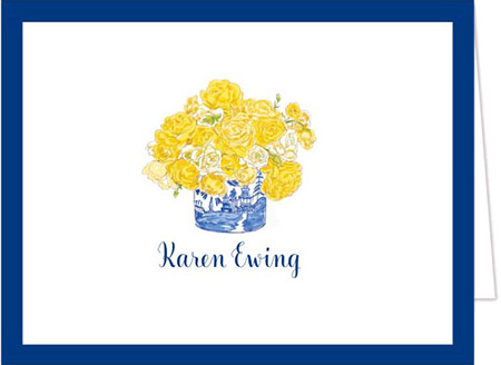 Stationery/Thank You Notes by Donovan Designs - Karen (Folded)