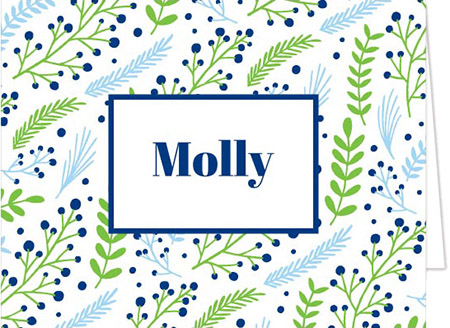 Stationery/Thank You Notes by Donovan Designs - Molly (Folded)