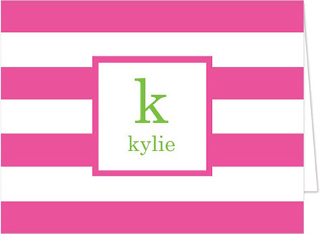 Stationery/Thank You Notes by Donovan Designs - Kylie (Folded)