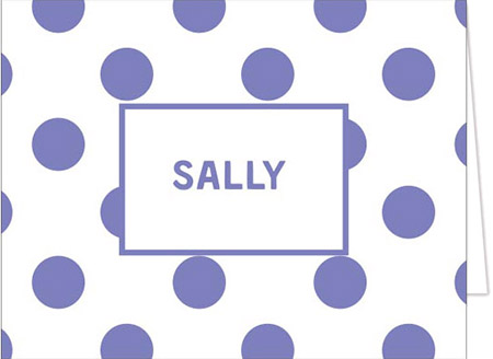 Stationery/Thank You Notes by Donovan Designs - Sally (Folded)