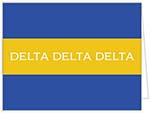 Sorority Stationery/Thank You Notes by Donovan Designs (Delta Delta Delta)
