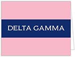 Sorority Stationery/Thank You Notes by Donovan Designs (Delta Gamma)