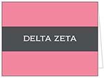 Sorority Stationery/Thank You Notes by Donovan Designs (Delta Zeta)