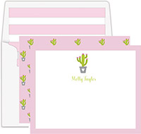 Stationery/Thank You Notes by Donovan Designs - Cactus (Flat)