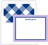 Stationery/Thank You Notes by Donovan Designs - Jennifer (Flat - 1 Sided)