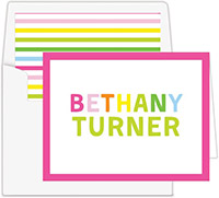 Stationery/Thank You Notes by Donovan Designs - Bethany (Folded)