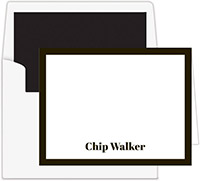 Stationery/Thank You Notes by Donovan Designs - Chip (Folded)