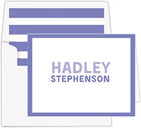 Stationery/Thank You Notes by Donovan Designs - Hadley (Folded)