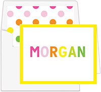 Stationery/Thank You Notes by Donovan Designs - Morgan (Folded)
