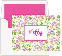 Stationery/Thank You Notes by Donovan Designs - Kelly (Folded)
