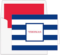 Stationery/Thank You Notes by Donovan Designs - Thomas (Folded)