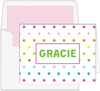Stationery/Thank You Notes by Donovan Designs - Gracie (Folded)