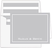 Stationery/Thank You Notes by Donovan Designs - Sarah (Folded)
