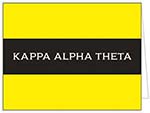 Sorority Stationery/Thank You Notes by Donovan Designs (Kappa Alpha Theta)