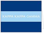 Sorority Stationery/Thank You Notes by Donovan Designs (Kappa Kappa Gamma)