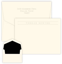 Corridor Embossed Correspondence Cards by Embossed Graphics
