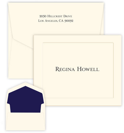 Columbia Thermography Printed Note Cards by Embossed Graphics Columbia Thermography Printed Note Cards by Embossed Graphics